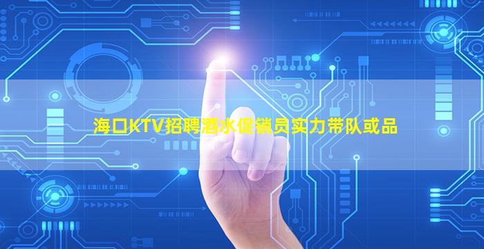 海口KTV招聘酒水促销员实力带队或品